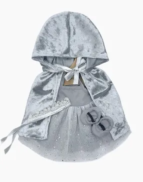 Minikane Gordis Doll Ice Fairy Set, Silver Gray Tutu Doll Accessories Set