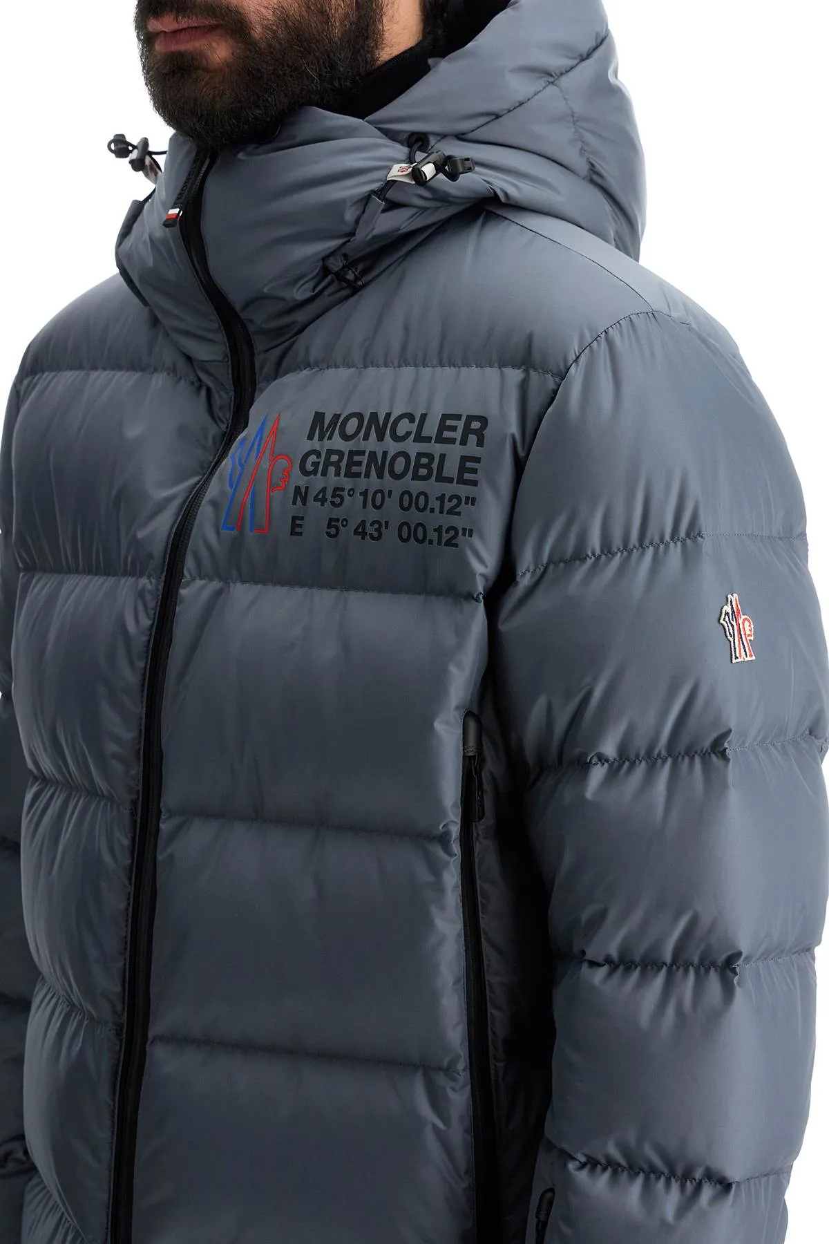 Moncler Grenoble isorno hooded down jacket