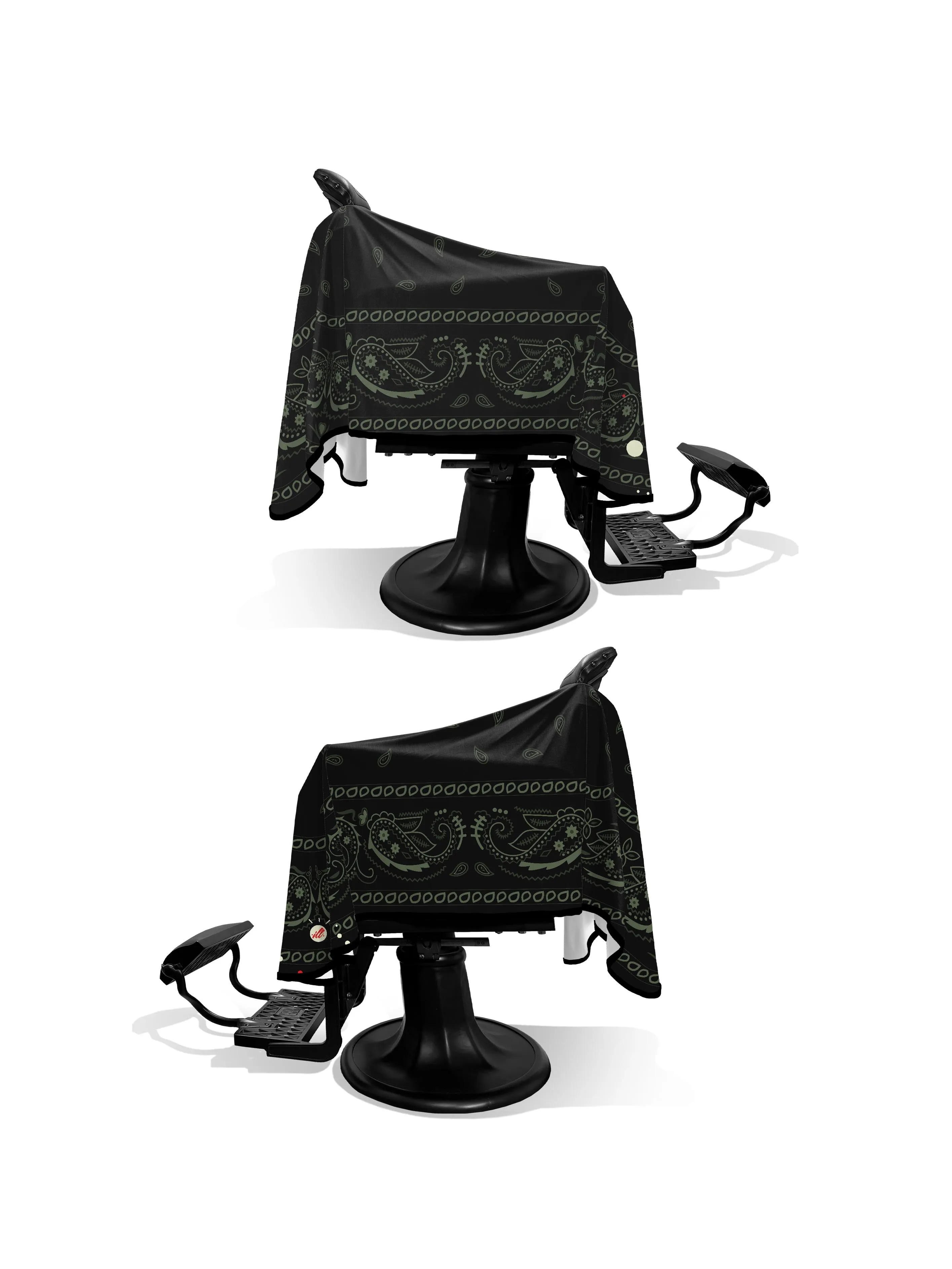 Off-Black & Olive Bandana V2 PRO Cape