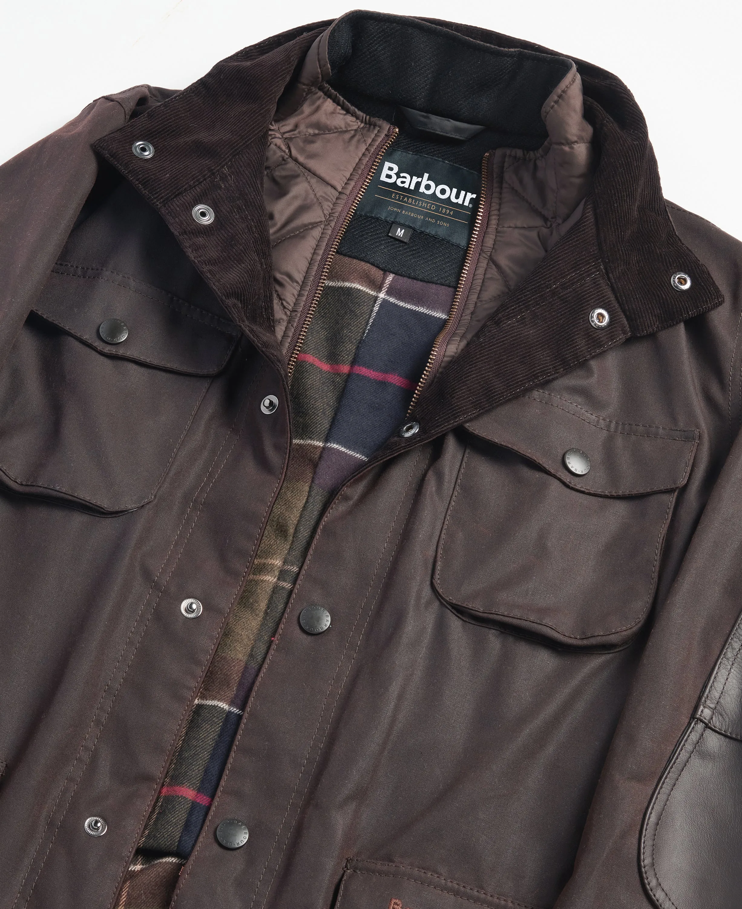 Ogston Waxed Jacket- Rustic