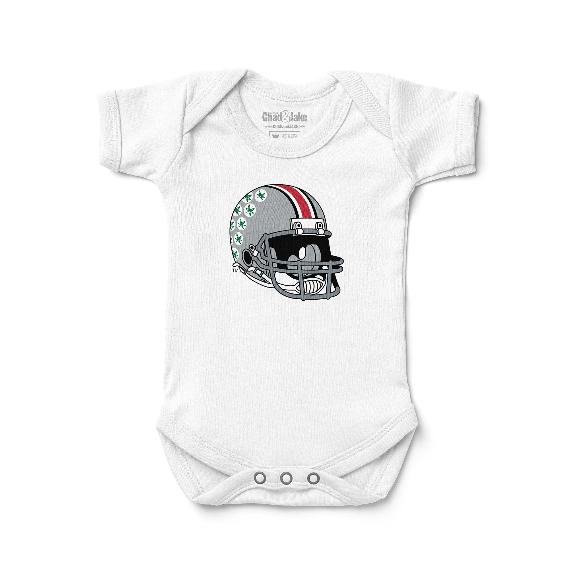 Ohio State Buckeyes Helmet Bodysuit