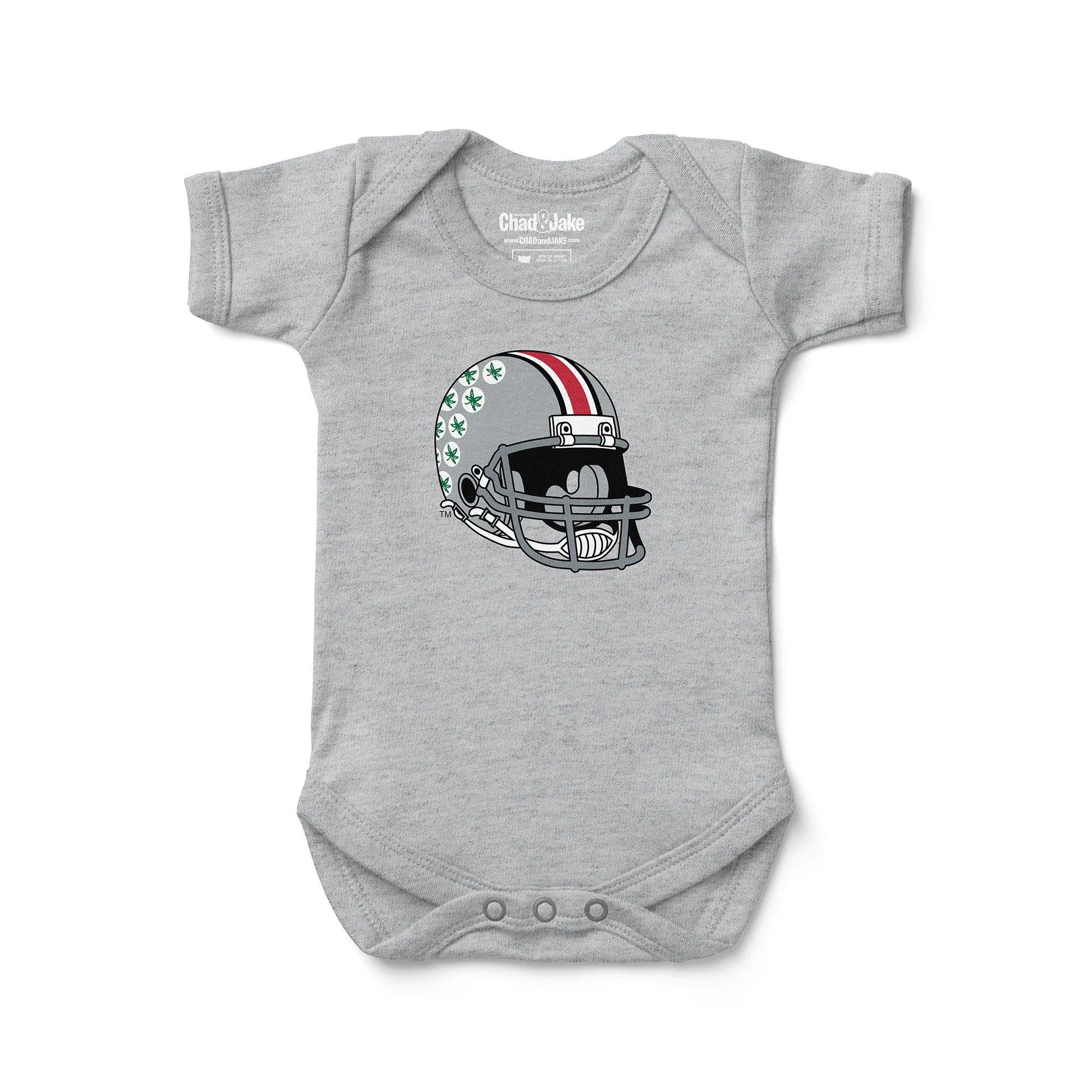 Ohio State Buckeyes Helmet Bodysuit