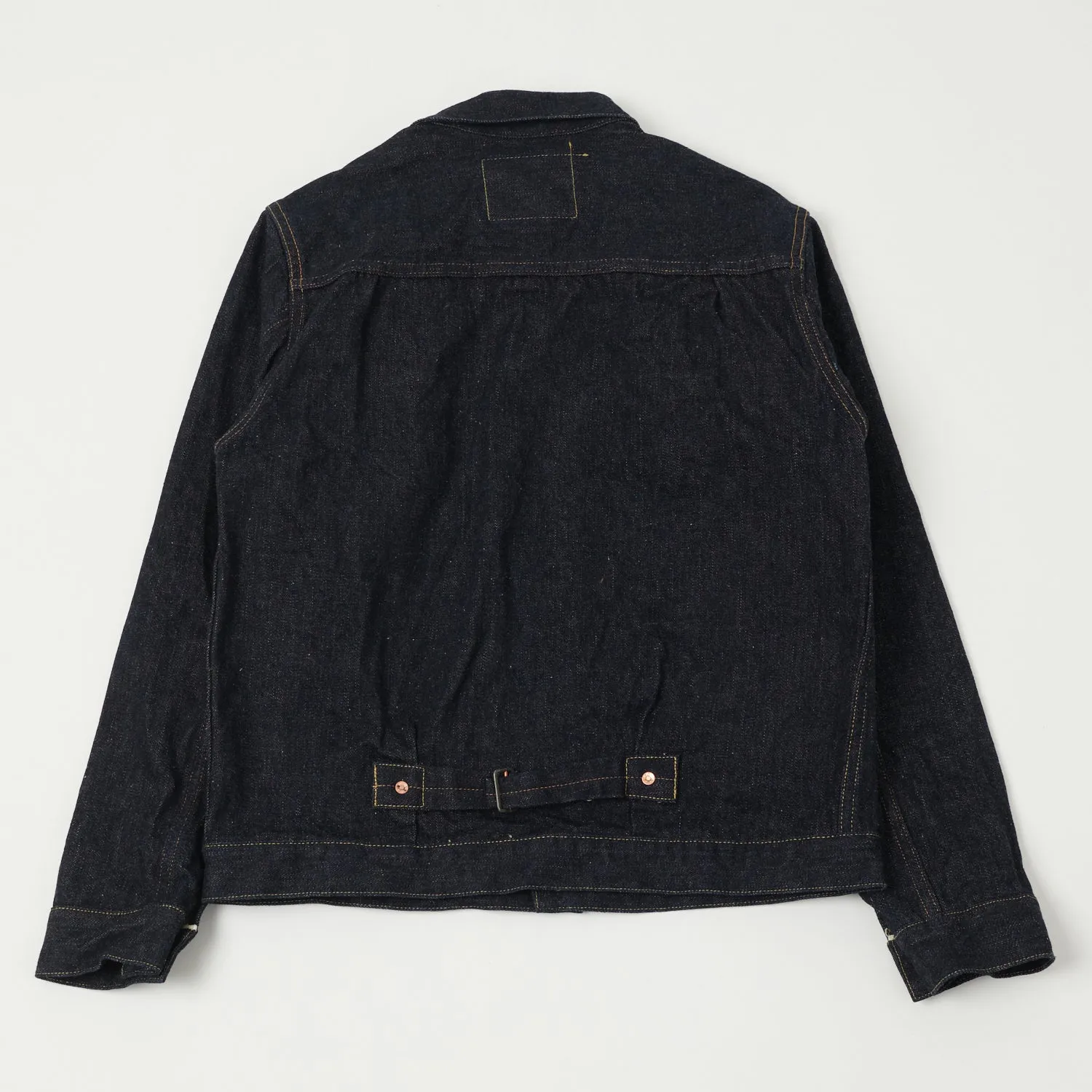 ONI 01507-NI 16.5oz Natural Indigo Type-I Denim Jacket - One Wash