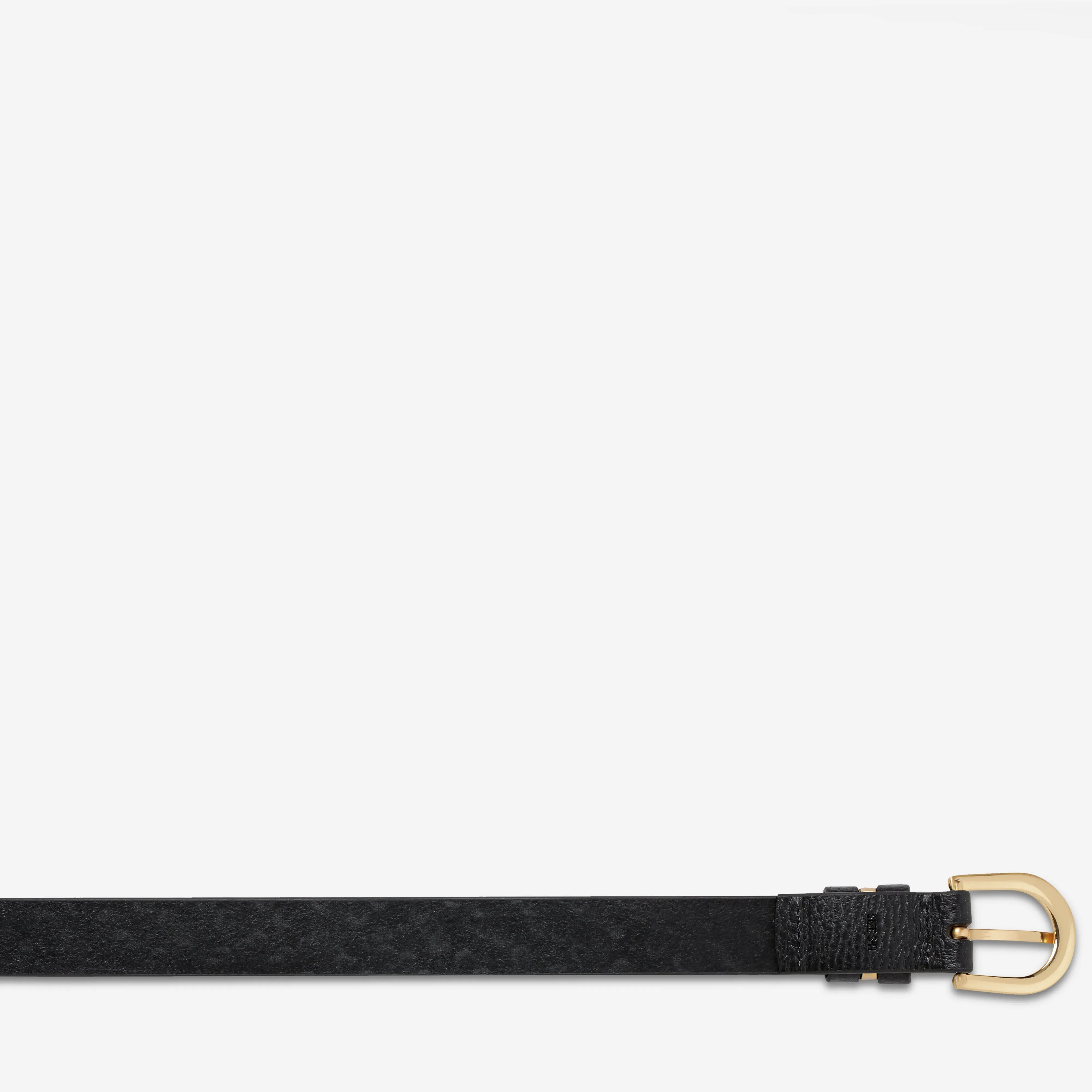 Over And Over Belt - Black/Gold