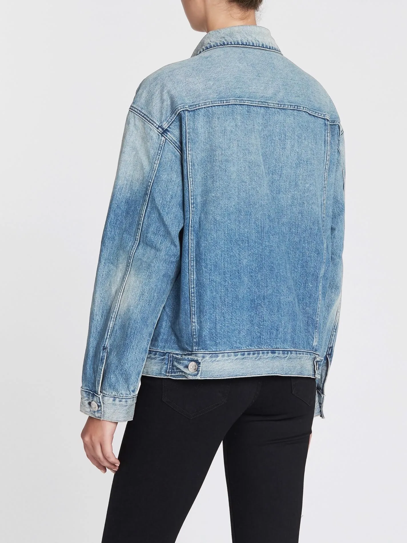 Oversized Boyfriend Classic Denim Jacket