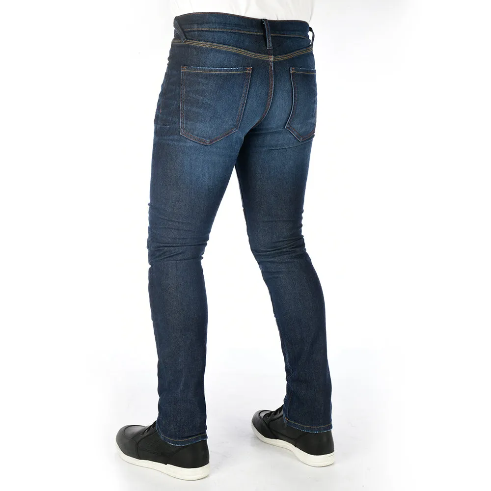 Oxford Original Approved AA Dynamic Men's Motorcycle Jean Slim - Blue Long