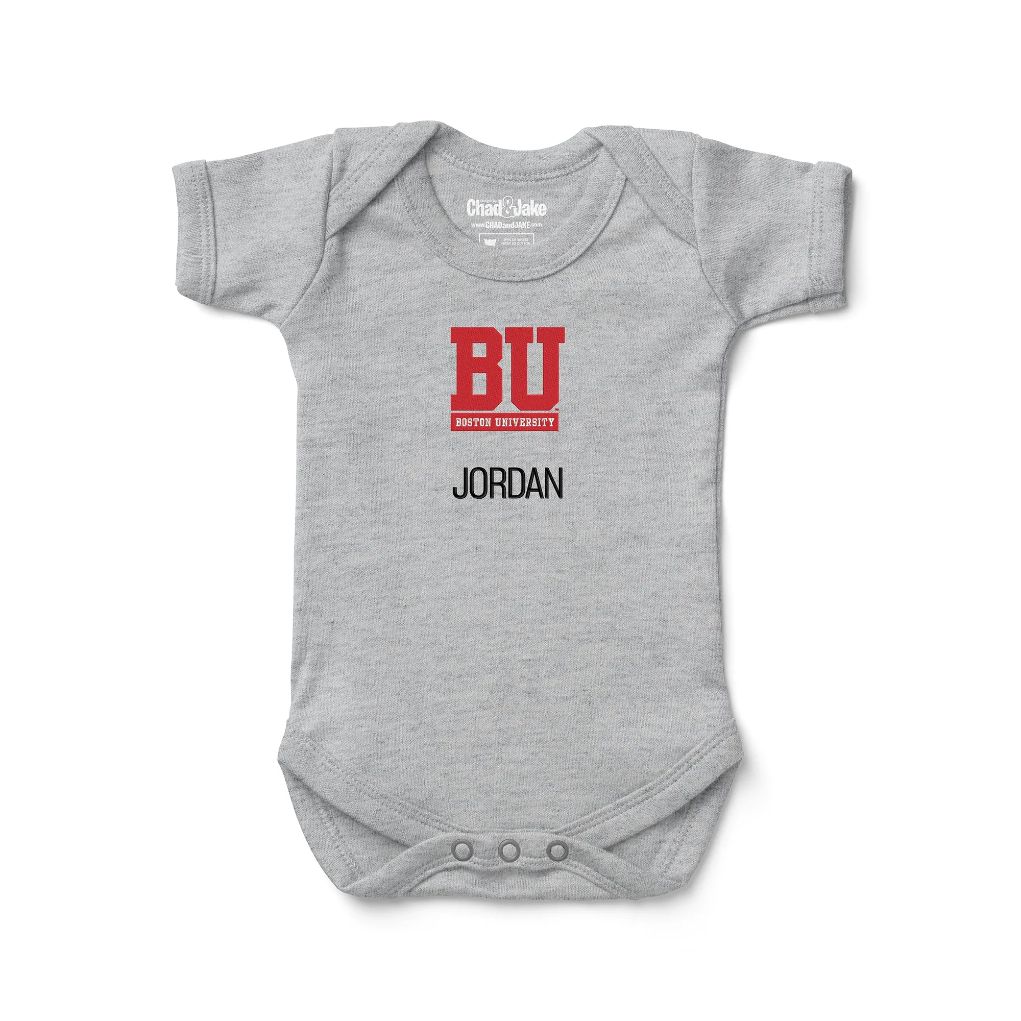 Personalized Boston University Terriers Bodysuit