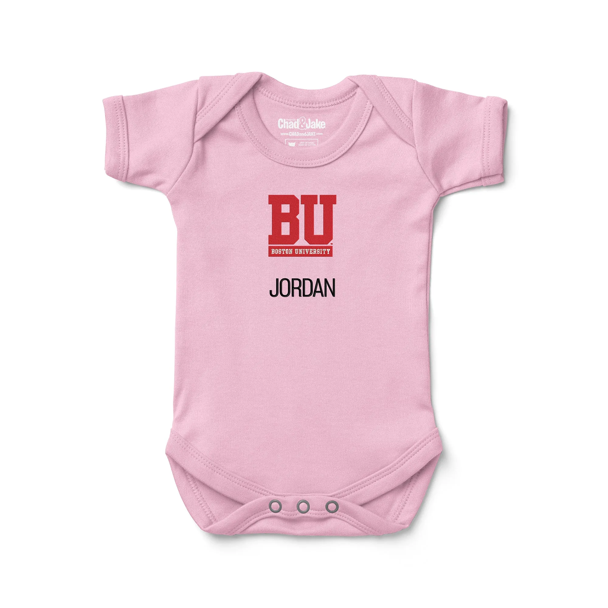 Personalized Boston University Terriers Bodysuit