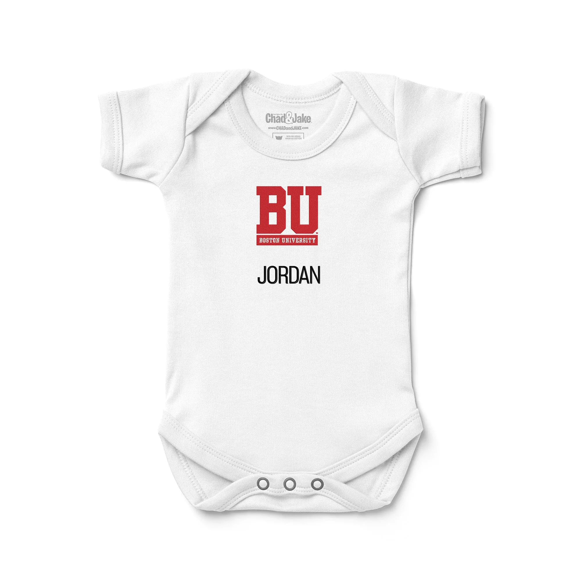 Personalized Boston University Terriers Bodysuit