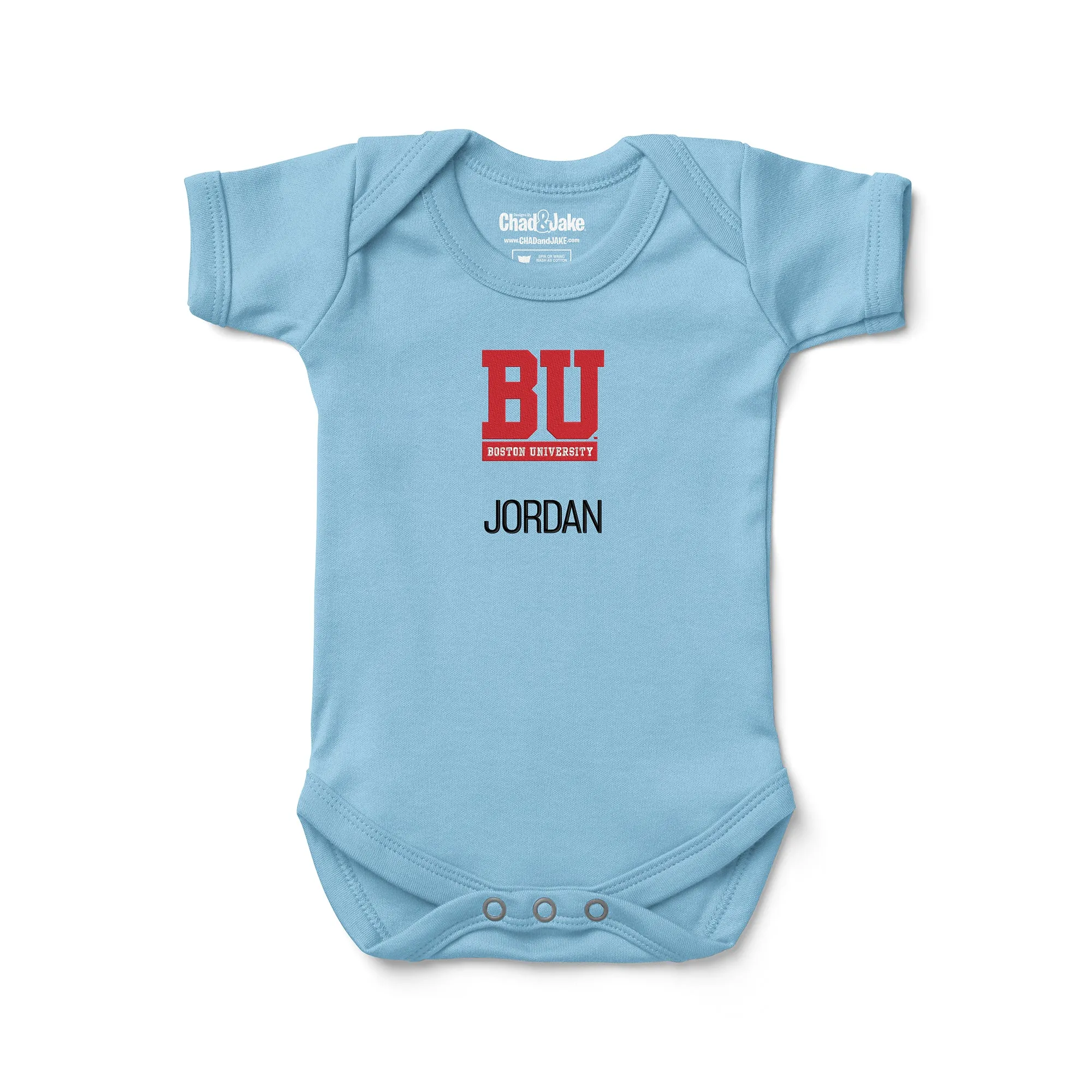 Personalized Boston University Terriers Bodysuit