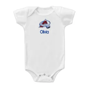 Personalized Colorado Avalanche Bodysuit