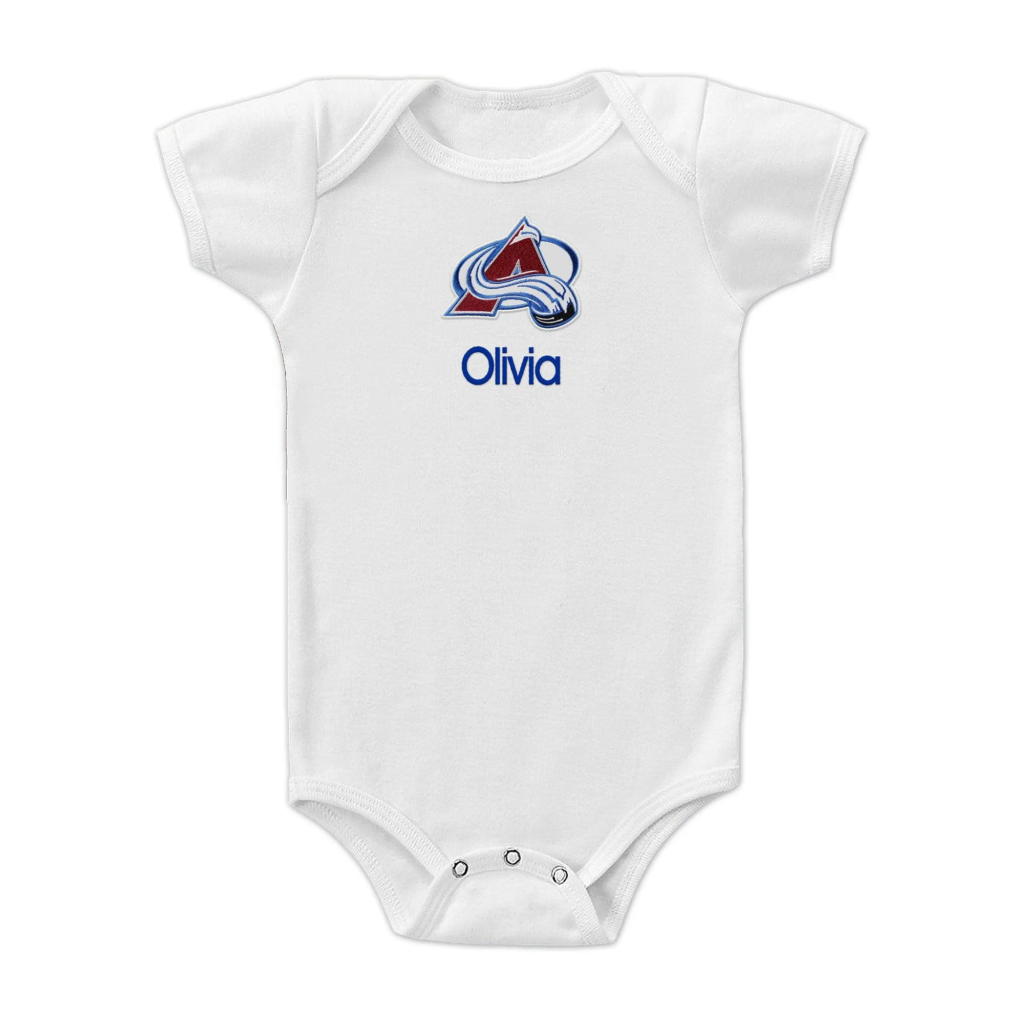 Personalized Colorado Avalanche Bodysuit