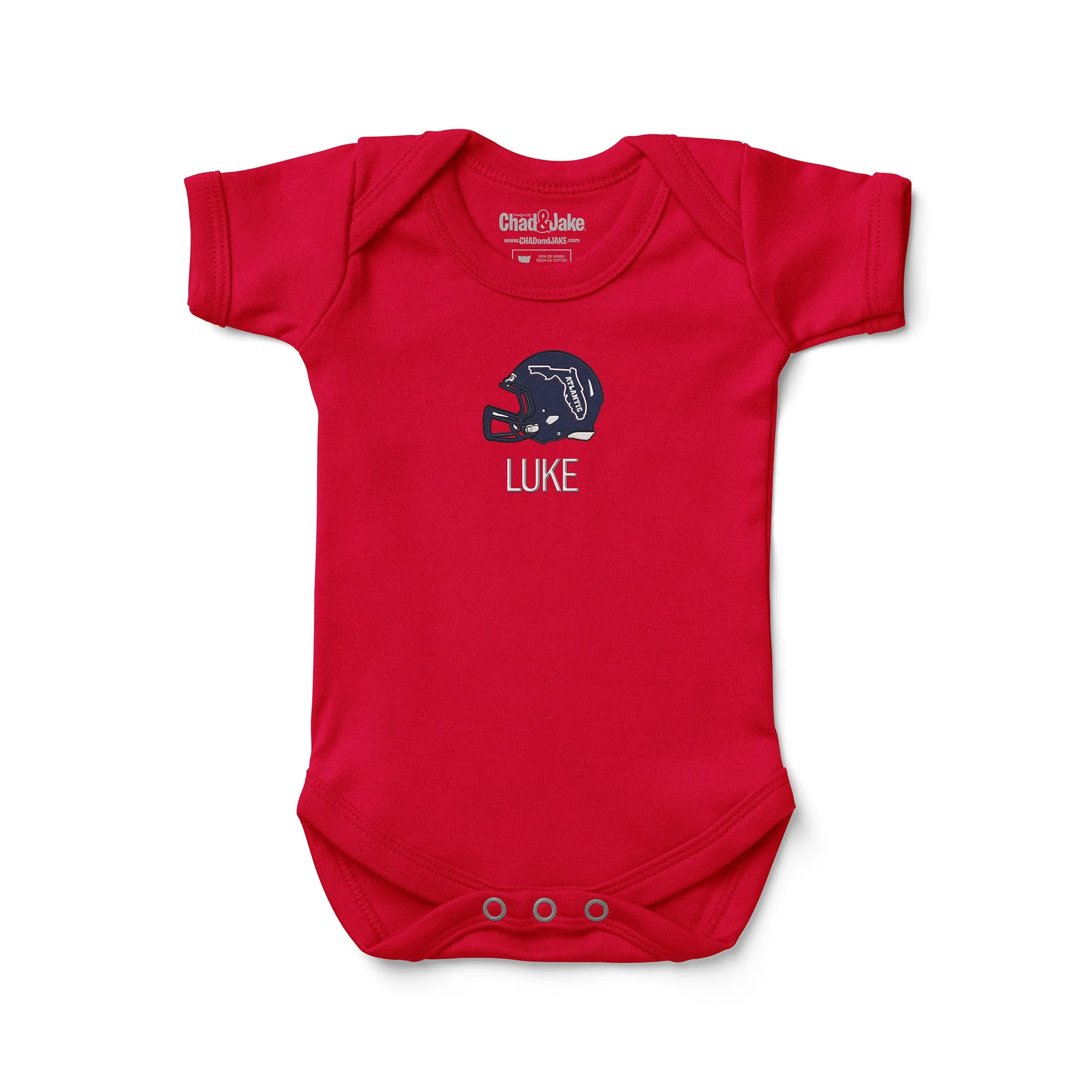 Personalized FAU Owls Helmet Bodysuit