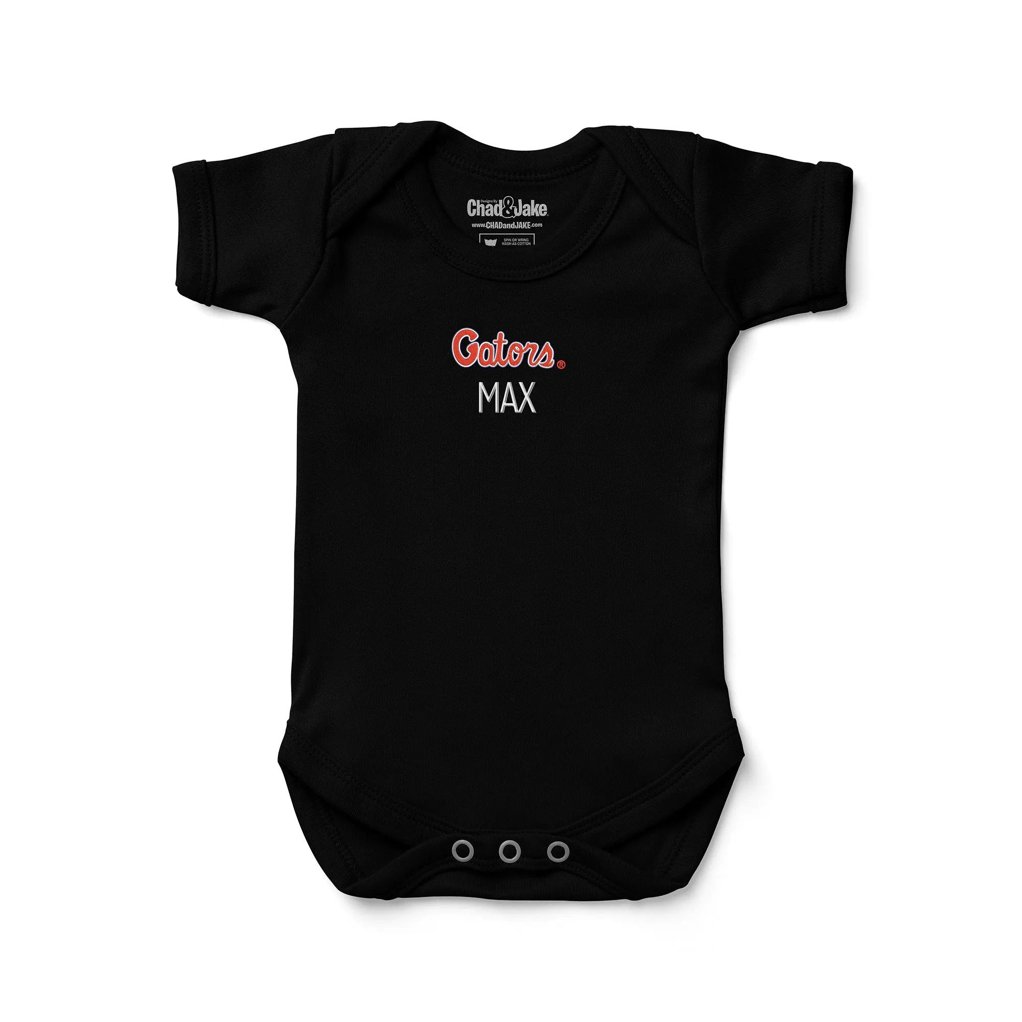 Personalized Florida Gators Script Gators Bodysuit