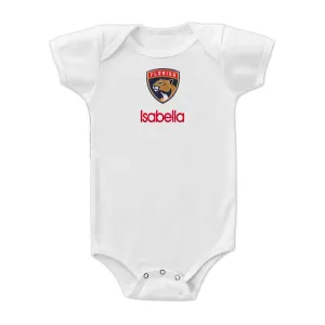 Personalized Florida Panthers Bodysuit