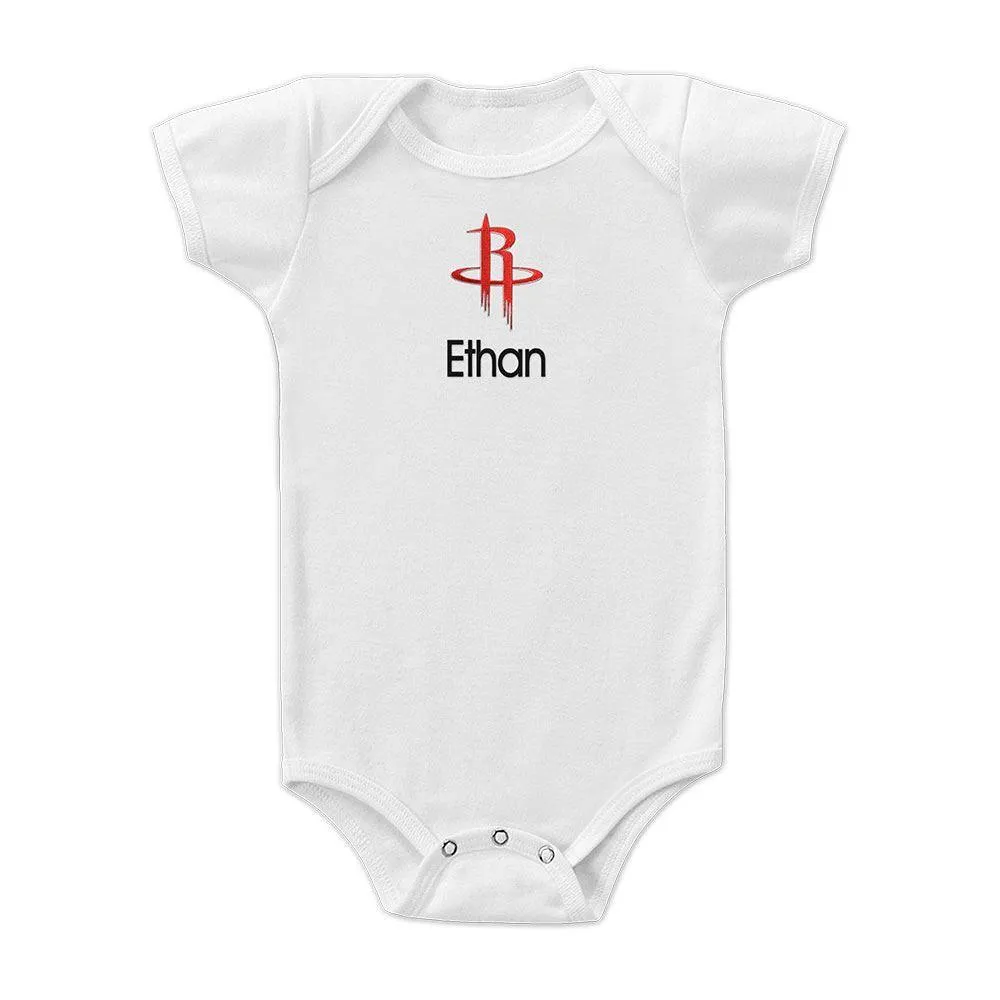 Personalized Houston Rockets Bodysuit