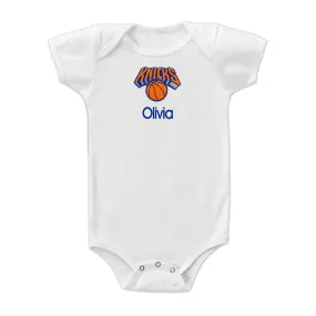 Personalized New York Knicks Bodysuit