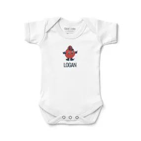 Personalized Syracuse Orange Otto Bodysuit