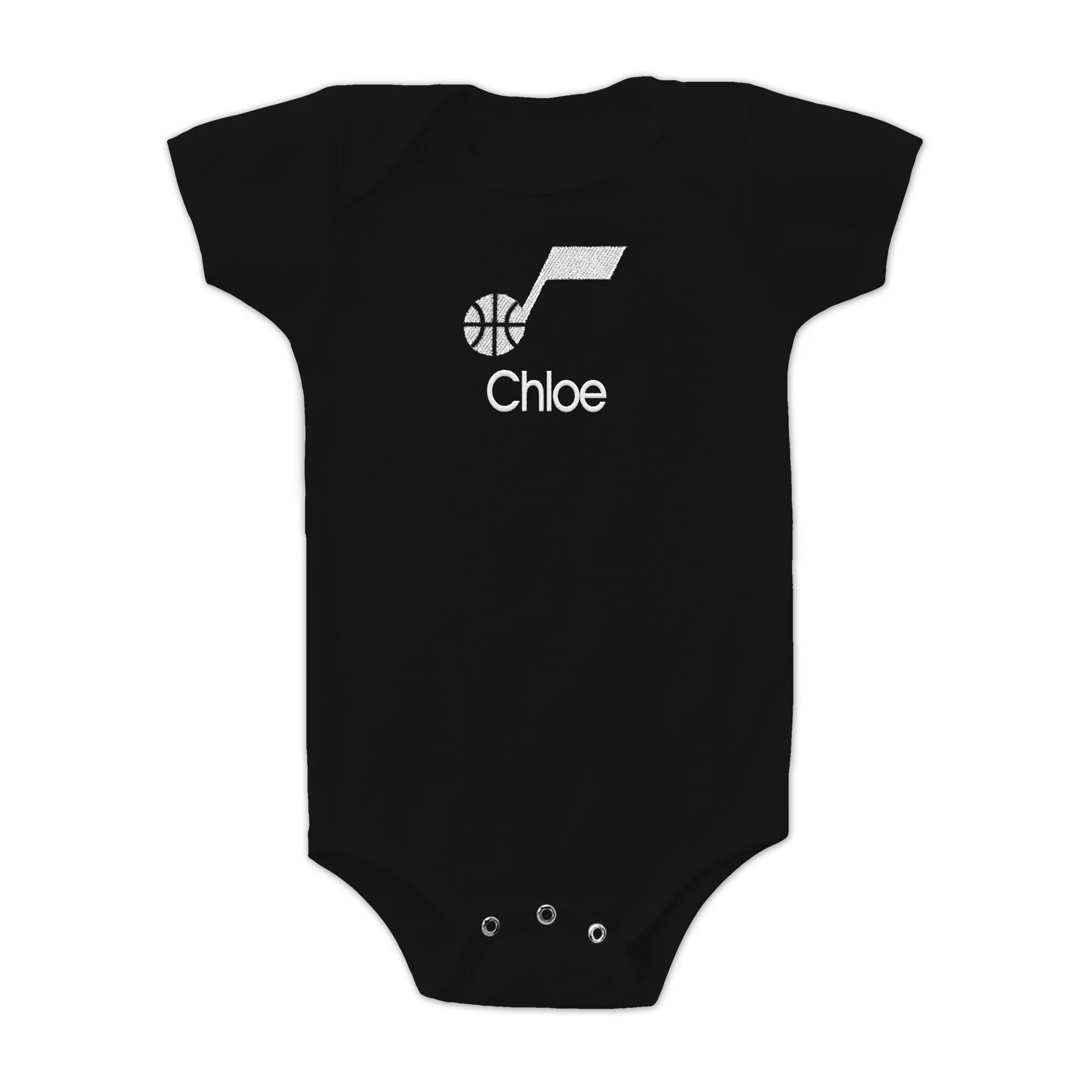 Personalized Utah Jazz Bodysuit