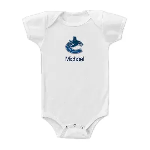 Personalized Vancouver Canucks Bodysuit