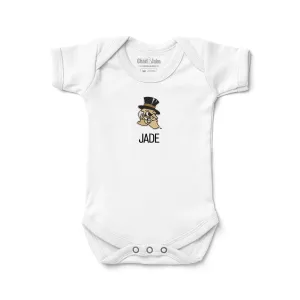 Personalized Wake Forest Demon Deacons Deacon Head Bodysuit