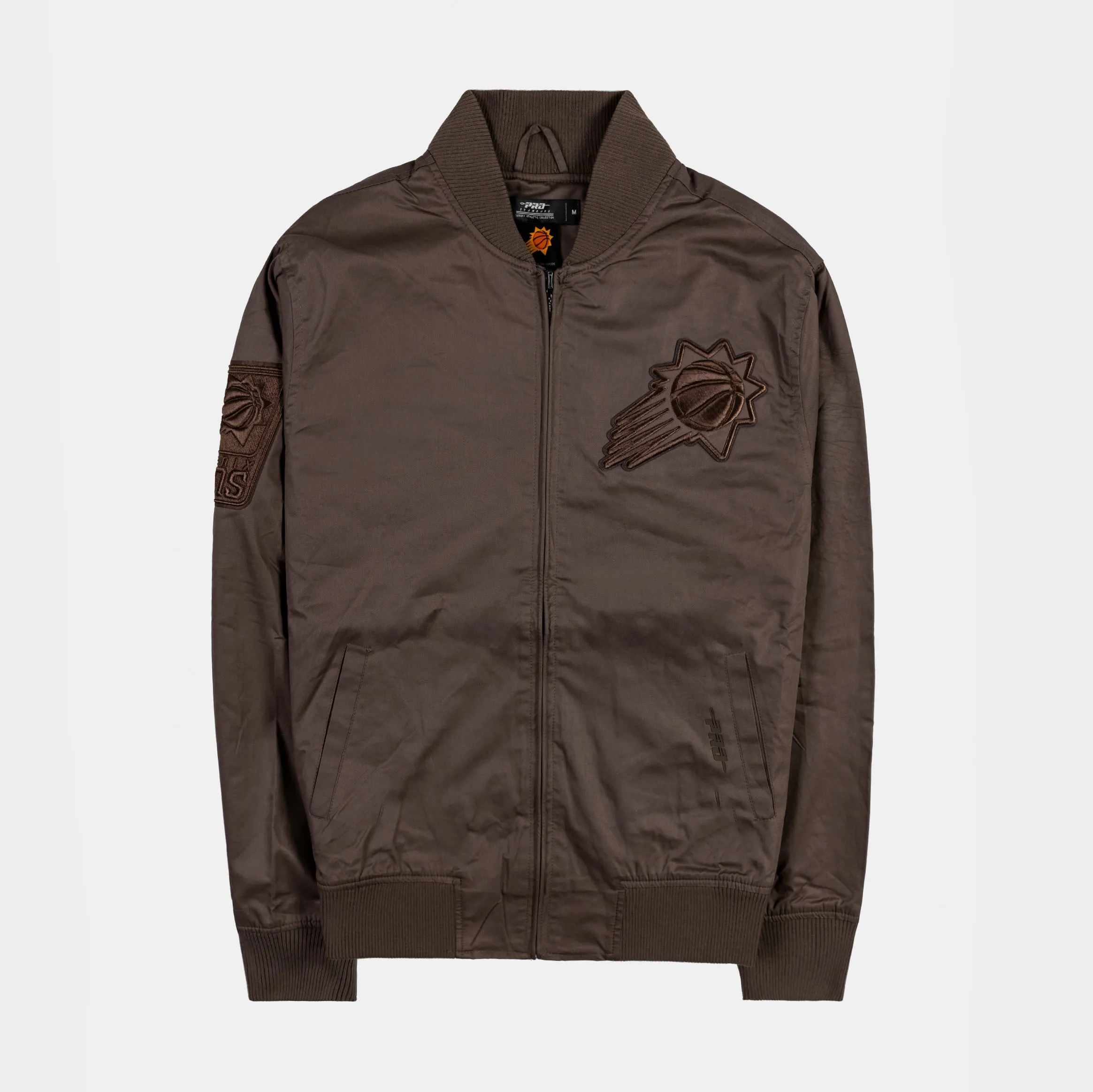 Phoenix Suns Neutral Twill Mens Jacket (Brown)