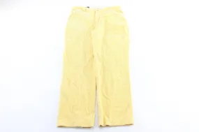 Polo by Ralph Lauren Yellow Corduroy Pants