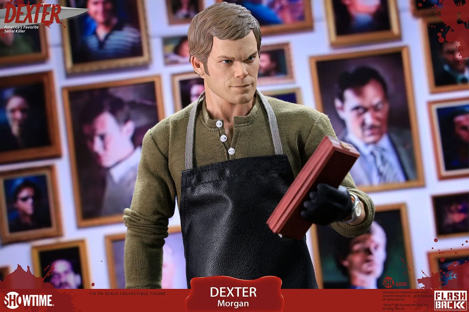 PRE-ORDER: Flashback Figures Dexter Morgan Sixth Scale Figure