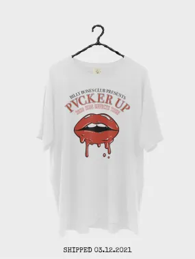 Pvcker Up Collab Tee - White