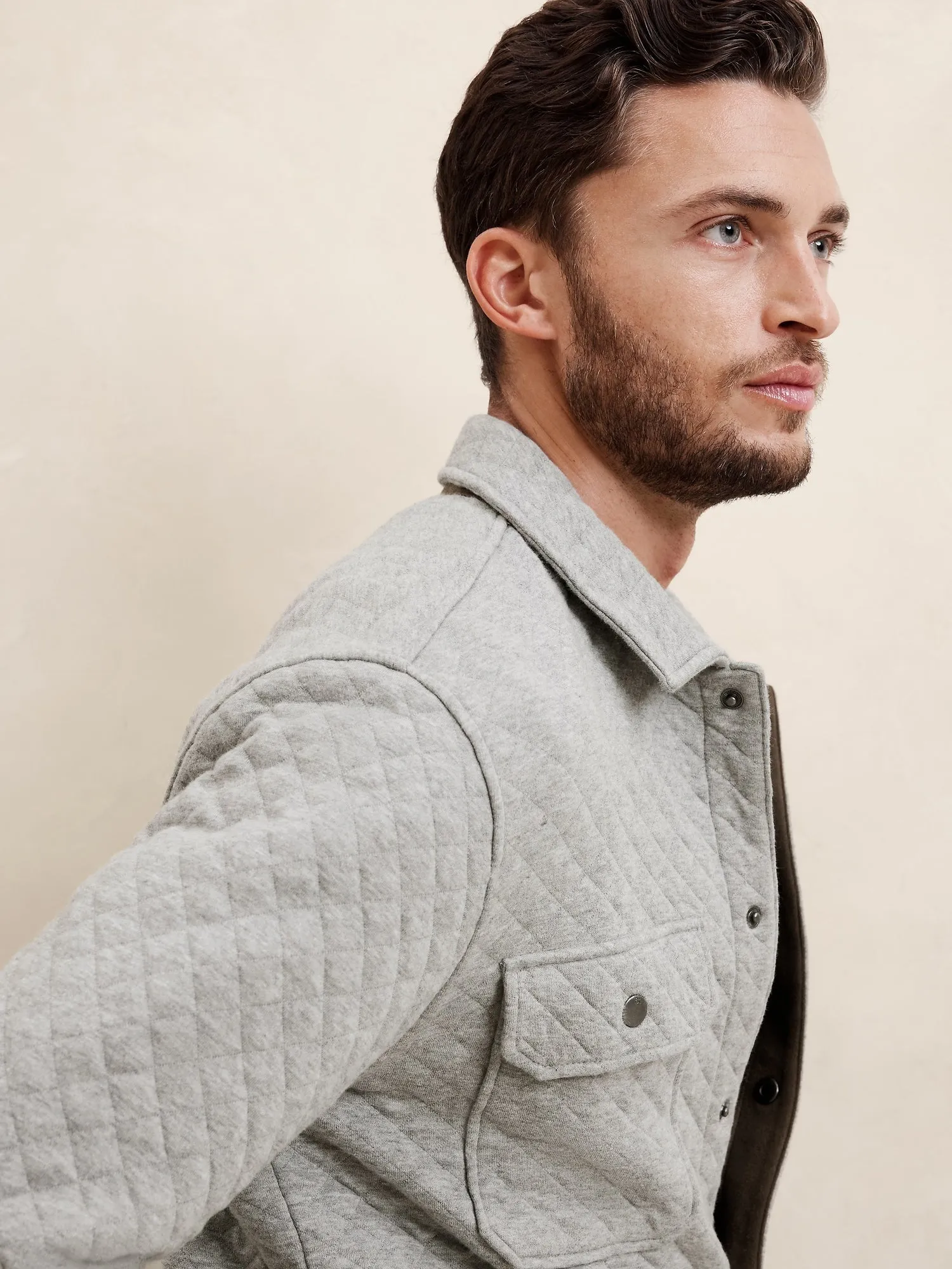 Quilted Shirt Jacket