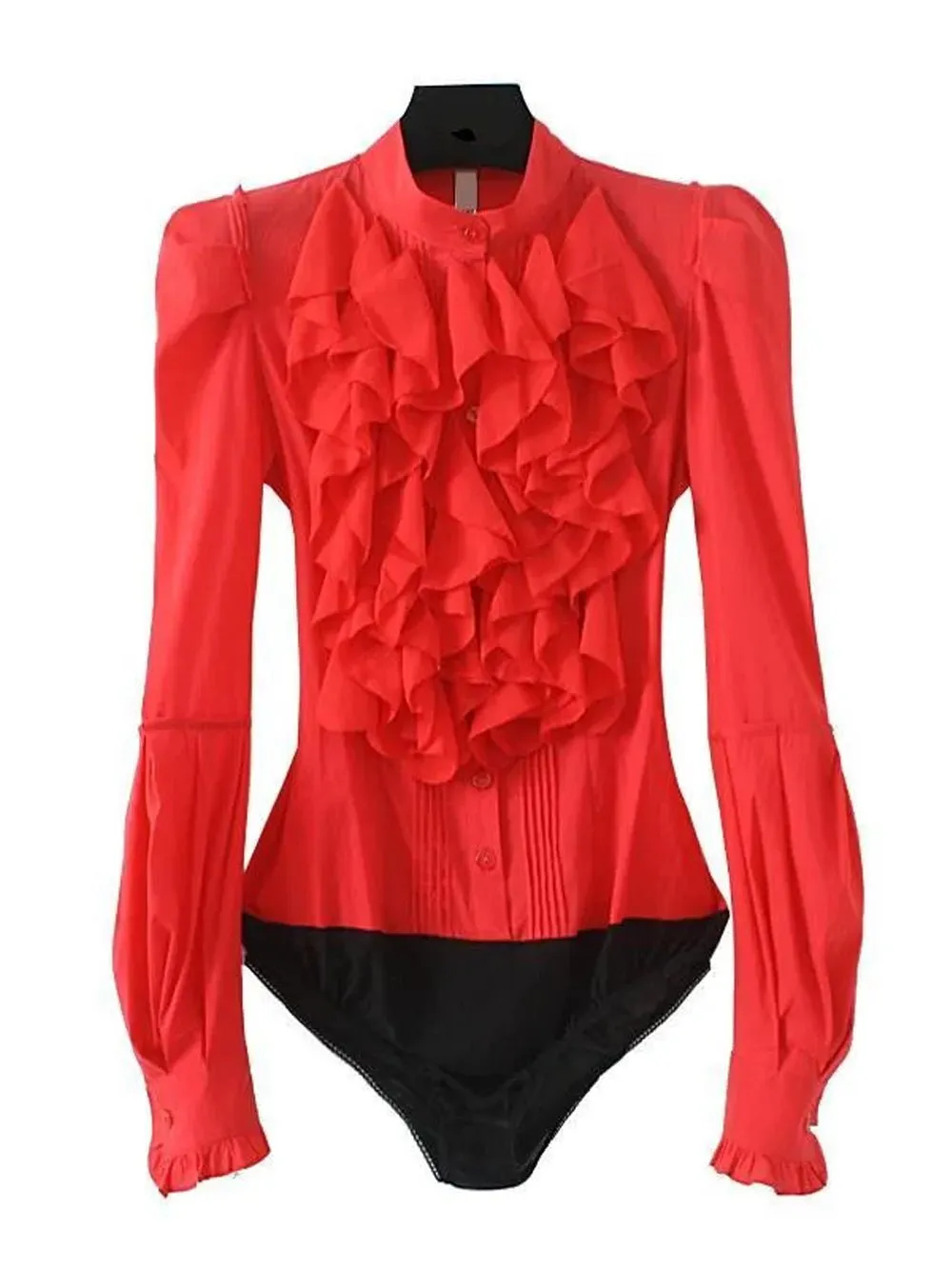 Quinn Ruffles Long Sleeve Top