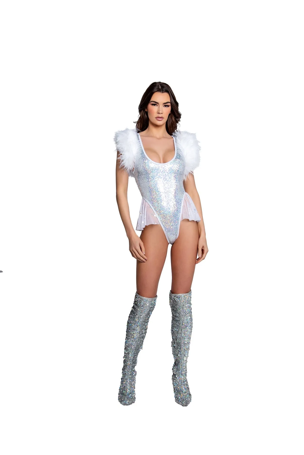 Rave FR104 - Sequin Ballerina Bodysuit - J. Valentine