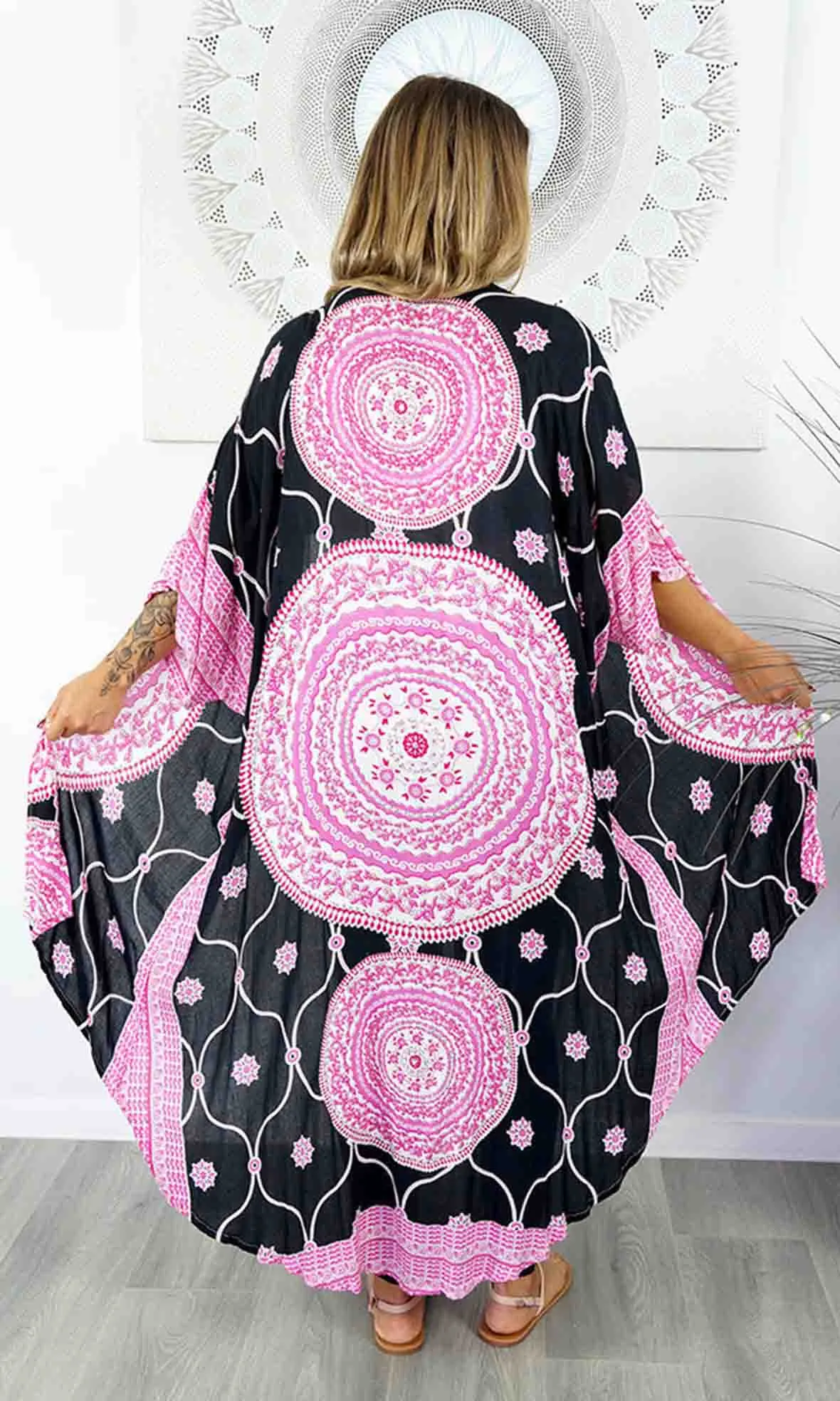 Rayon Bling Cape Long Tunisia, More Colours