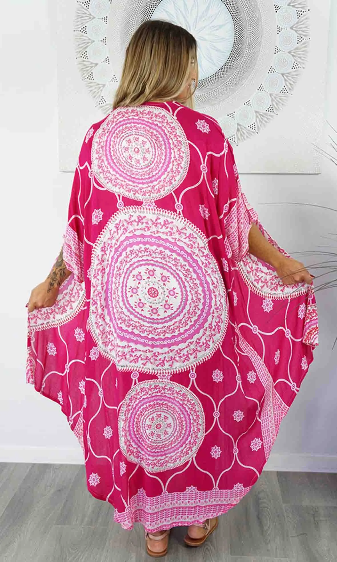 Rayon Bling Cape Long Tunisia, More Colours