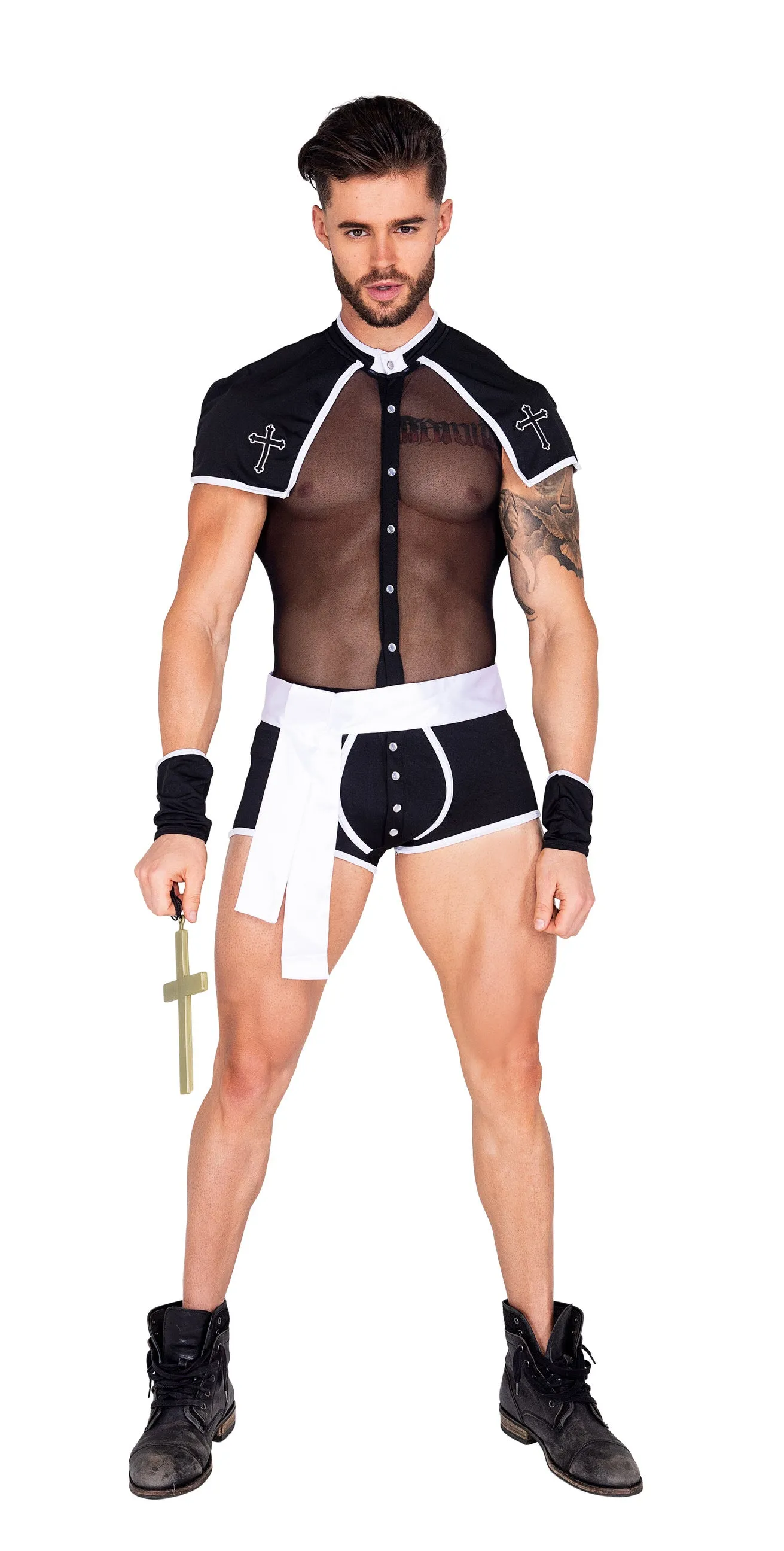 Roma 3pc Sinful Confession Costume