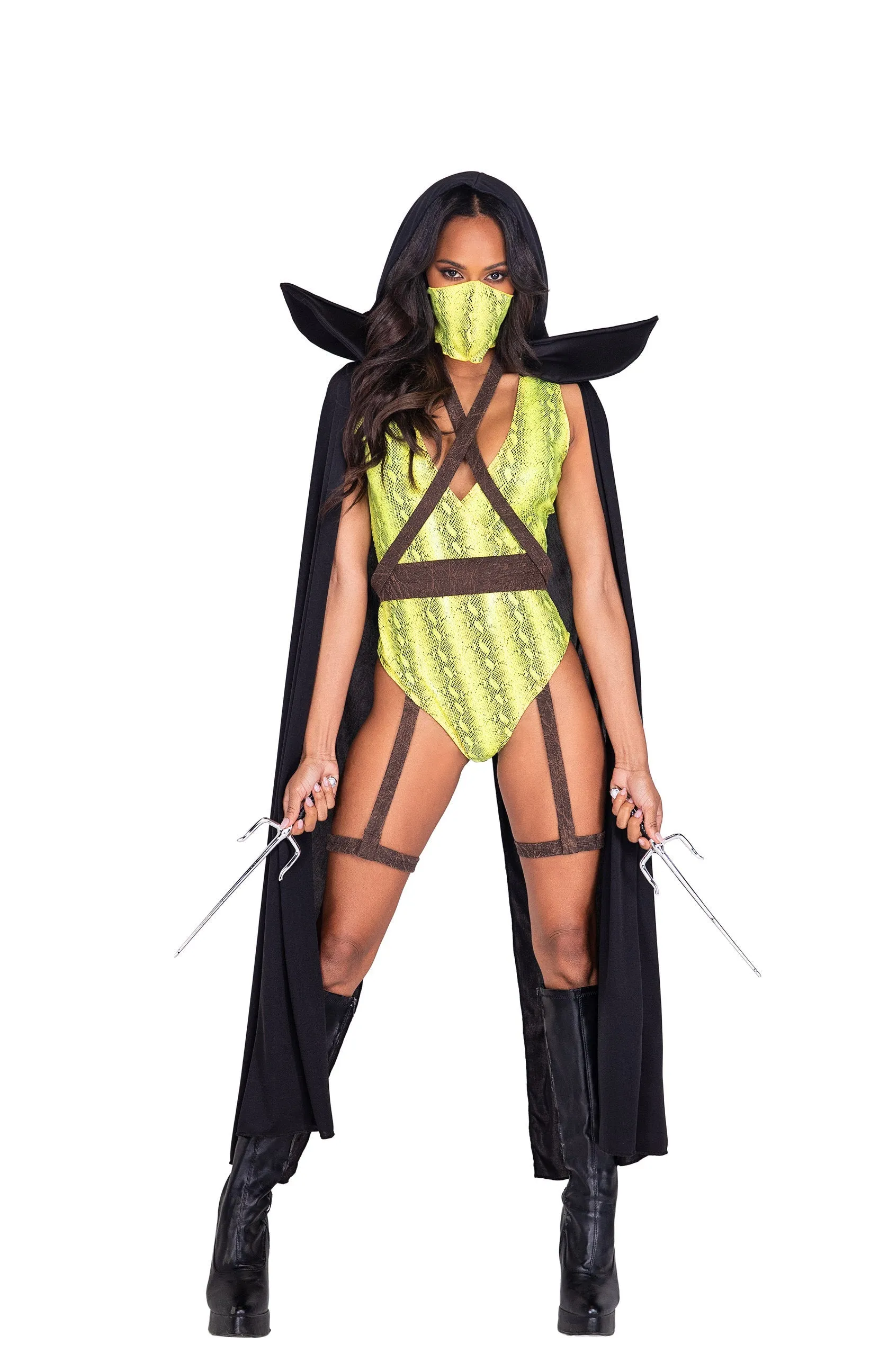 Roma 4pc Desert Combat Ninja Costume