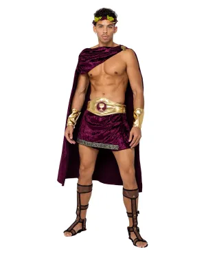 Roma 4PC Mens God Of Wine Costume