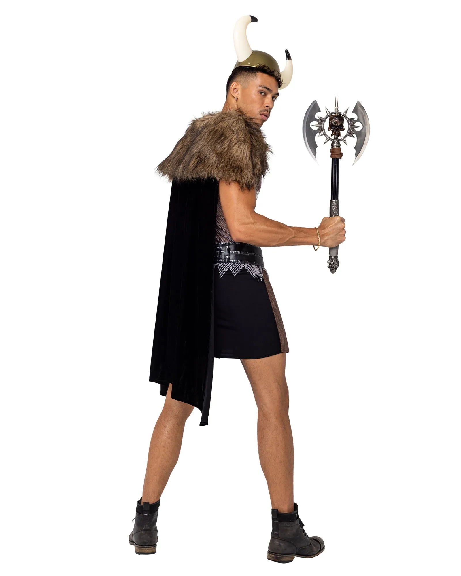 Roma 4PC Mens Valiant Viking Warrior Costume