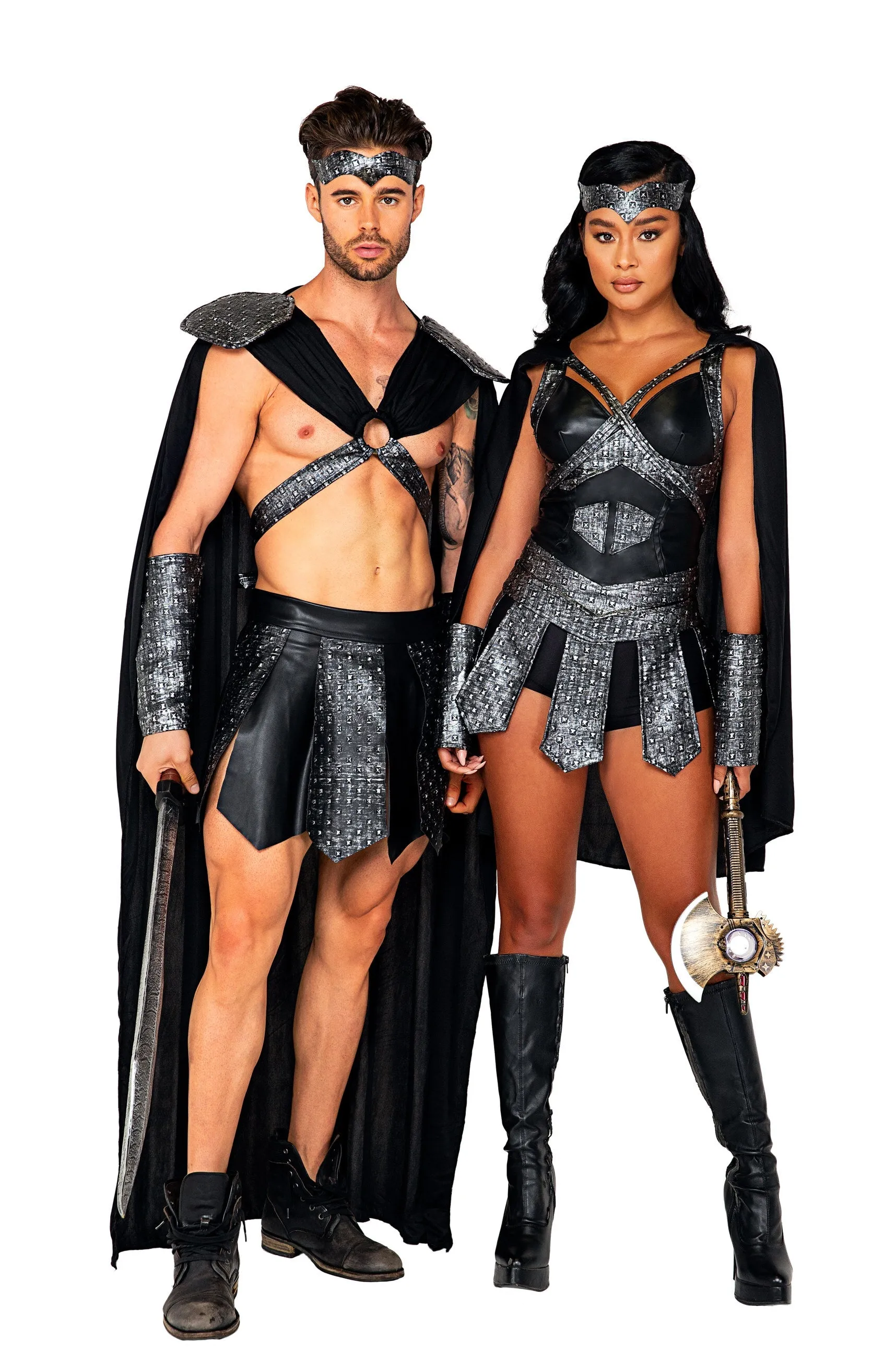 Roma 4pc Valiant Gladiator Costume