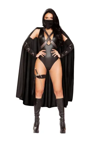 Roma 5pc Ninja Villain Costume