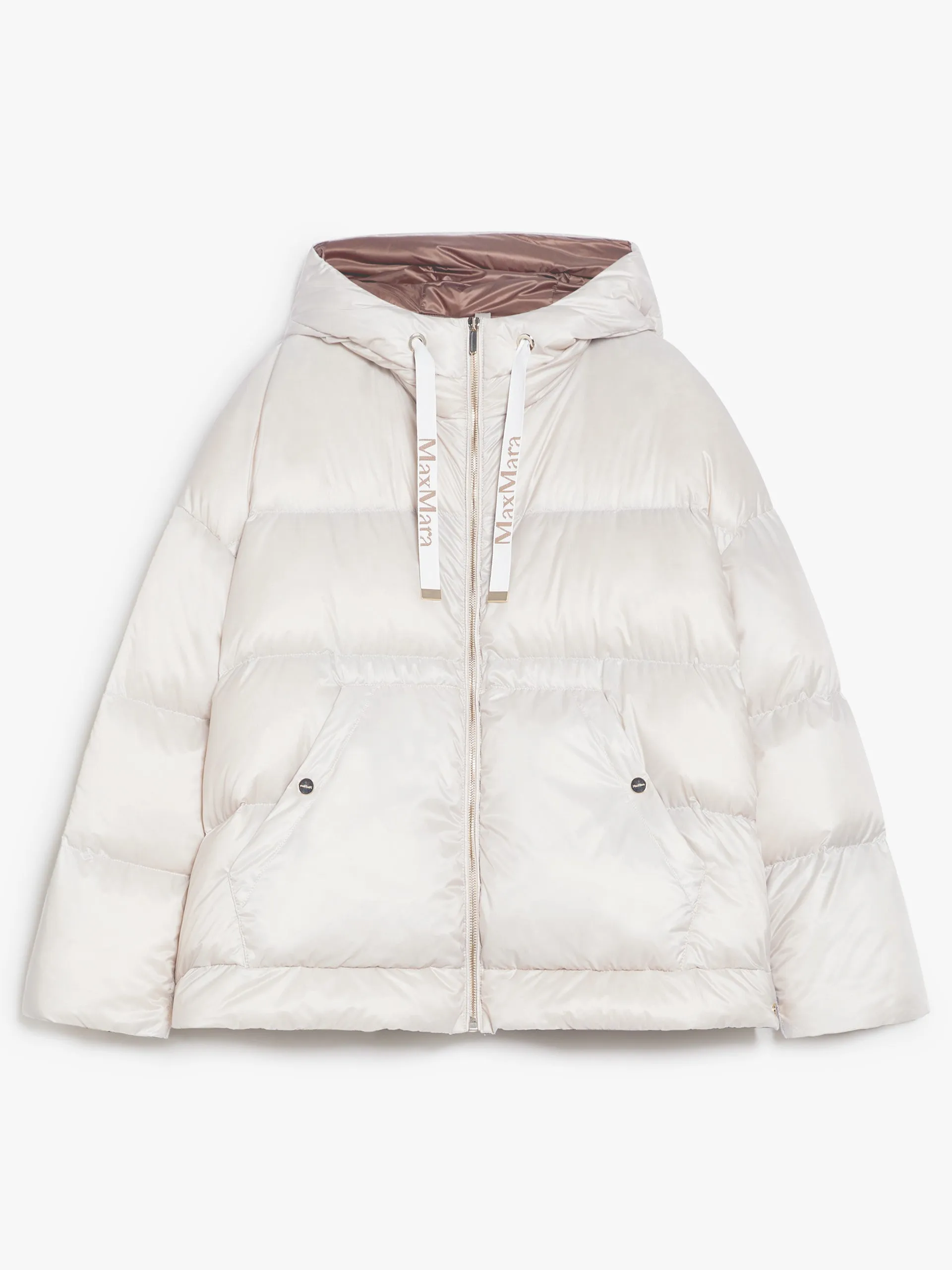 Sand Trebi Down Quilted Jacket