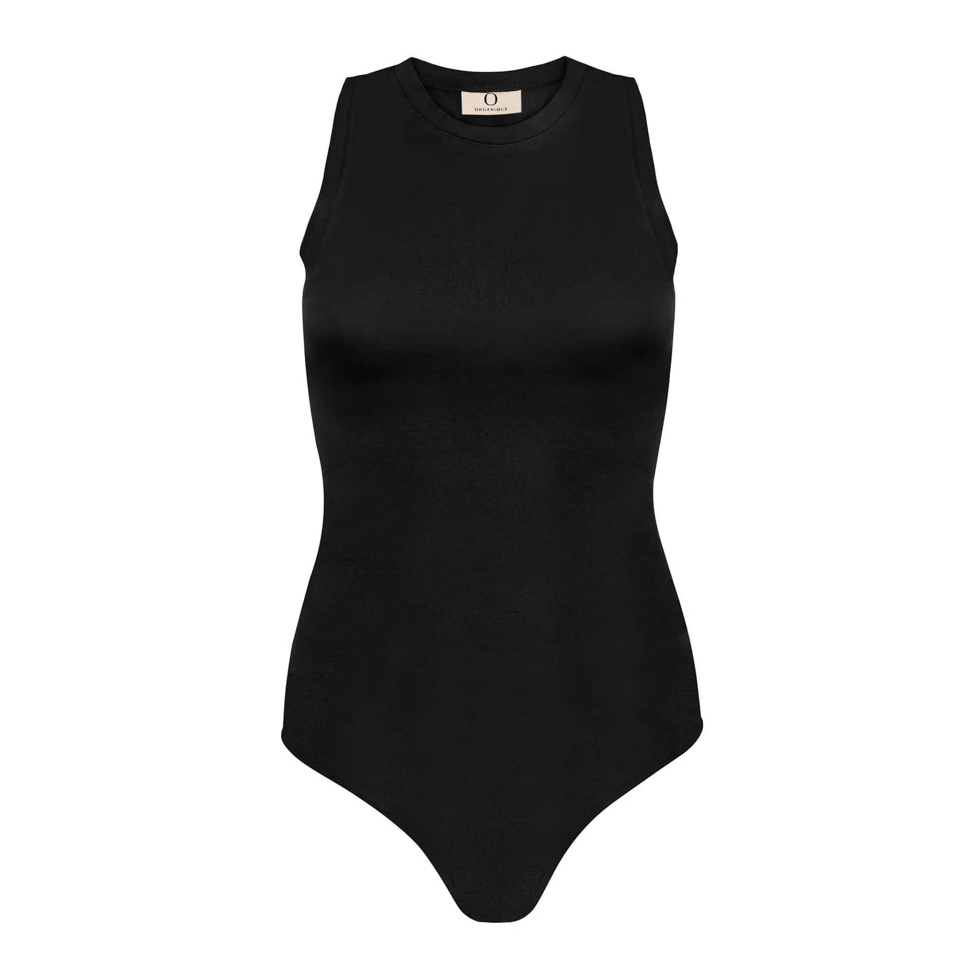 Sleeveless Bodysuit in Black