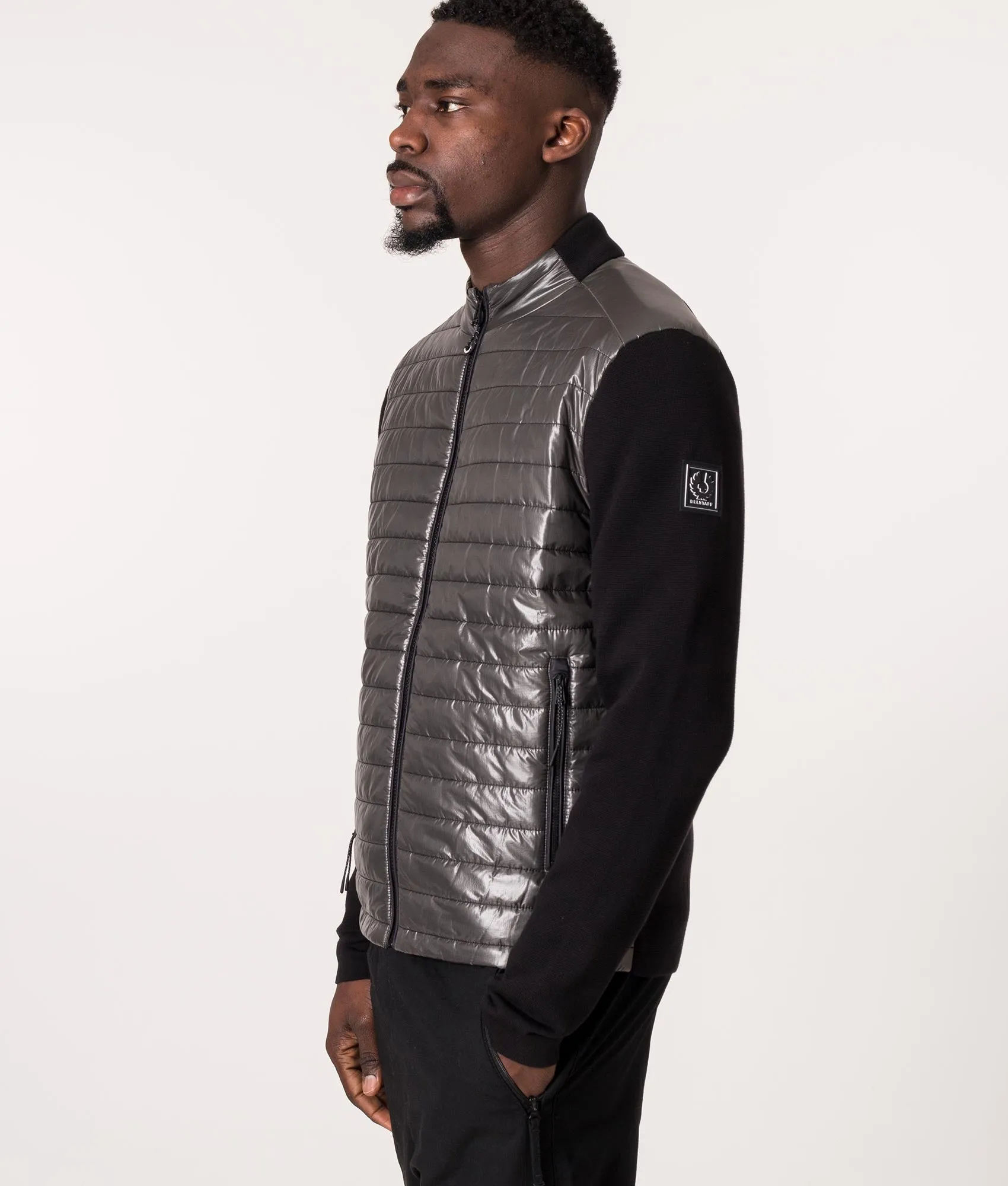 Slim Fit Veer Zip Through Hybrid Jacket