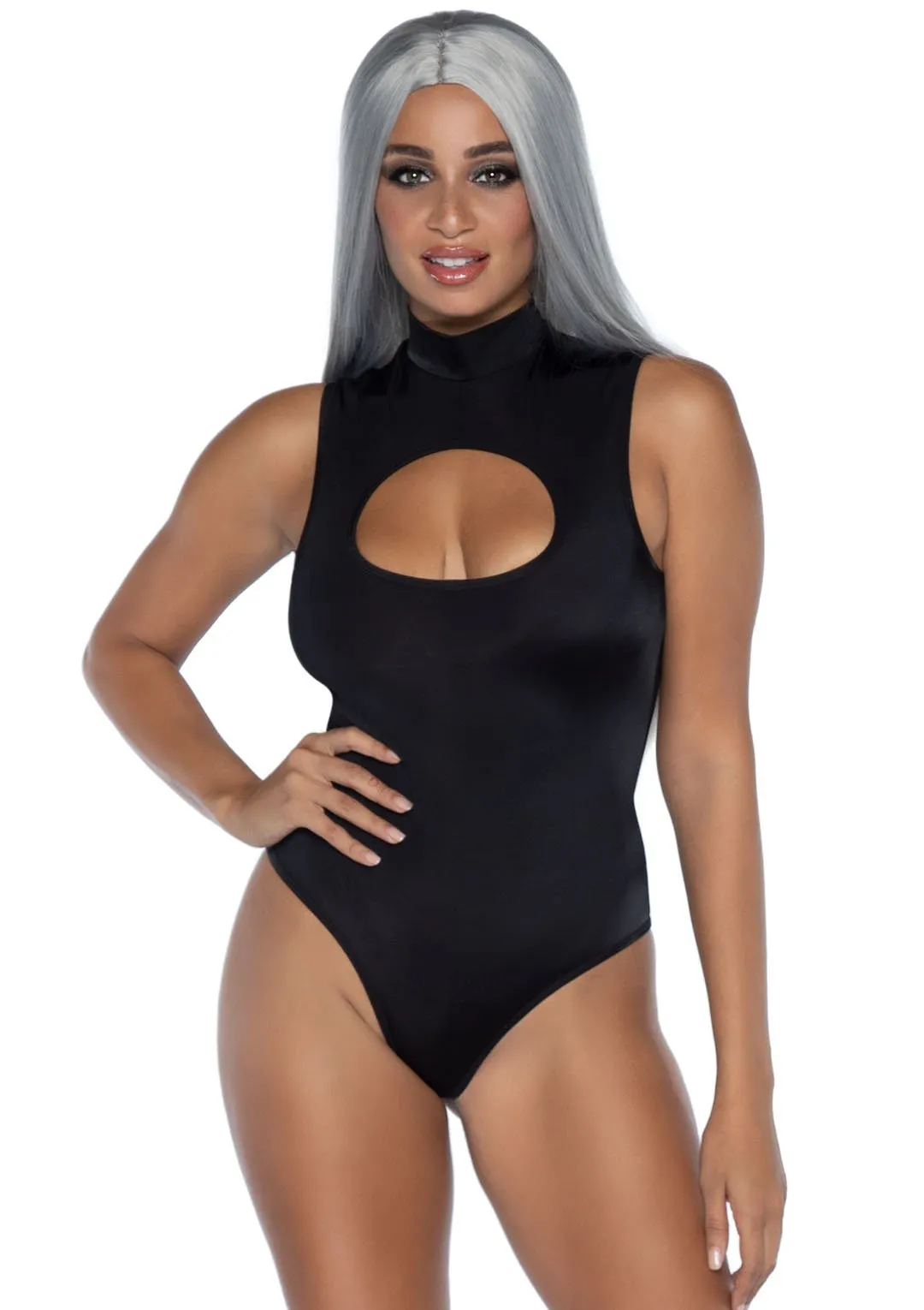 Spandex Keyhole Bodysuit