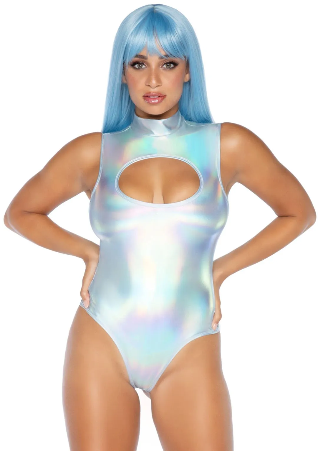 Spandex Keyhole Bodysuit