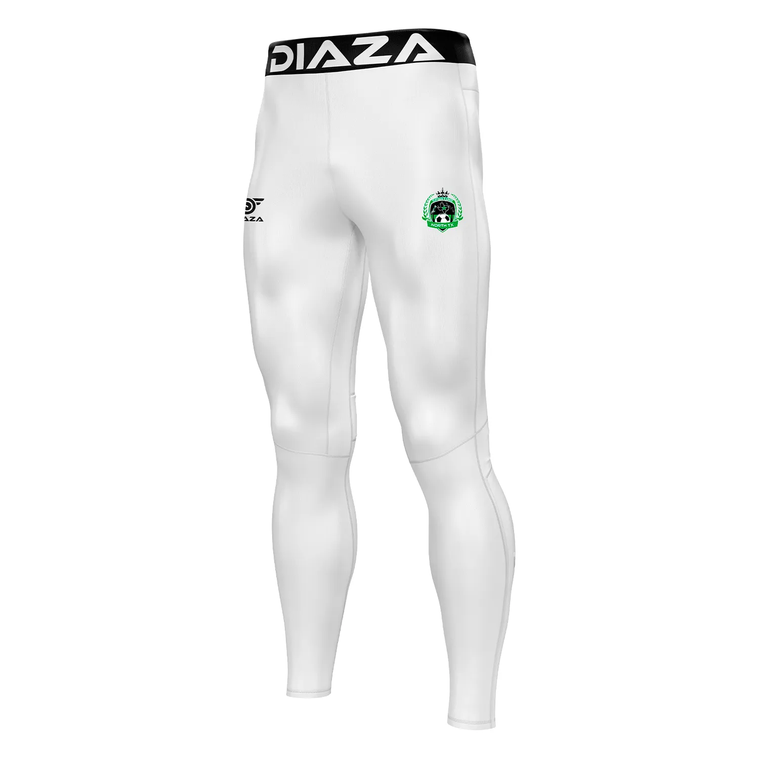 Sporting North Texas Compression Pants Men White