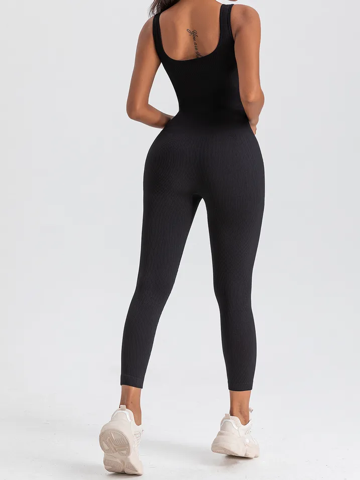 TEEK - Seamless Tank Full Leg Skinny Bodysuit