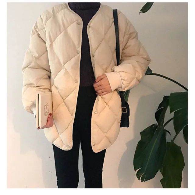 TEEK - Warm Loose Cotton Outerwear Jacket