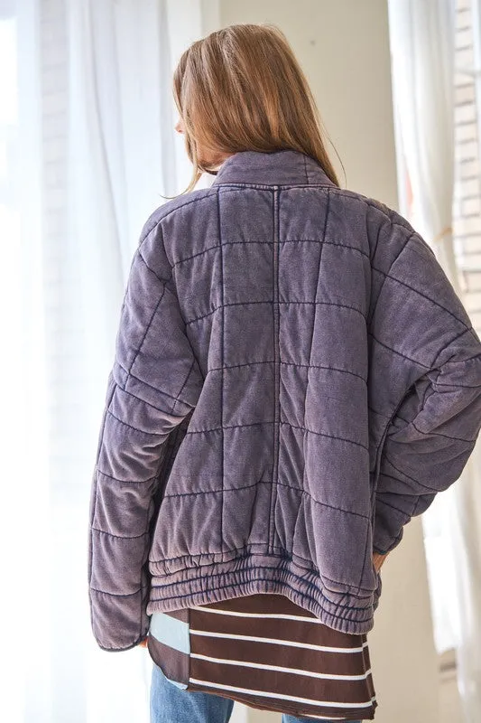 TEEK - Washed Soft Quilt Jacket