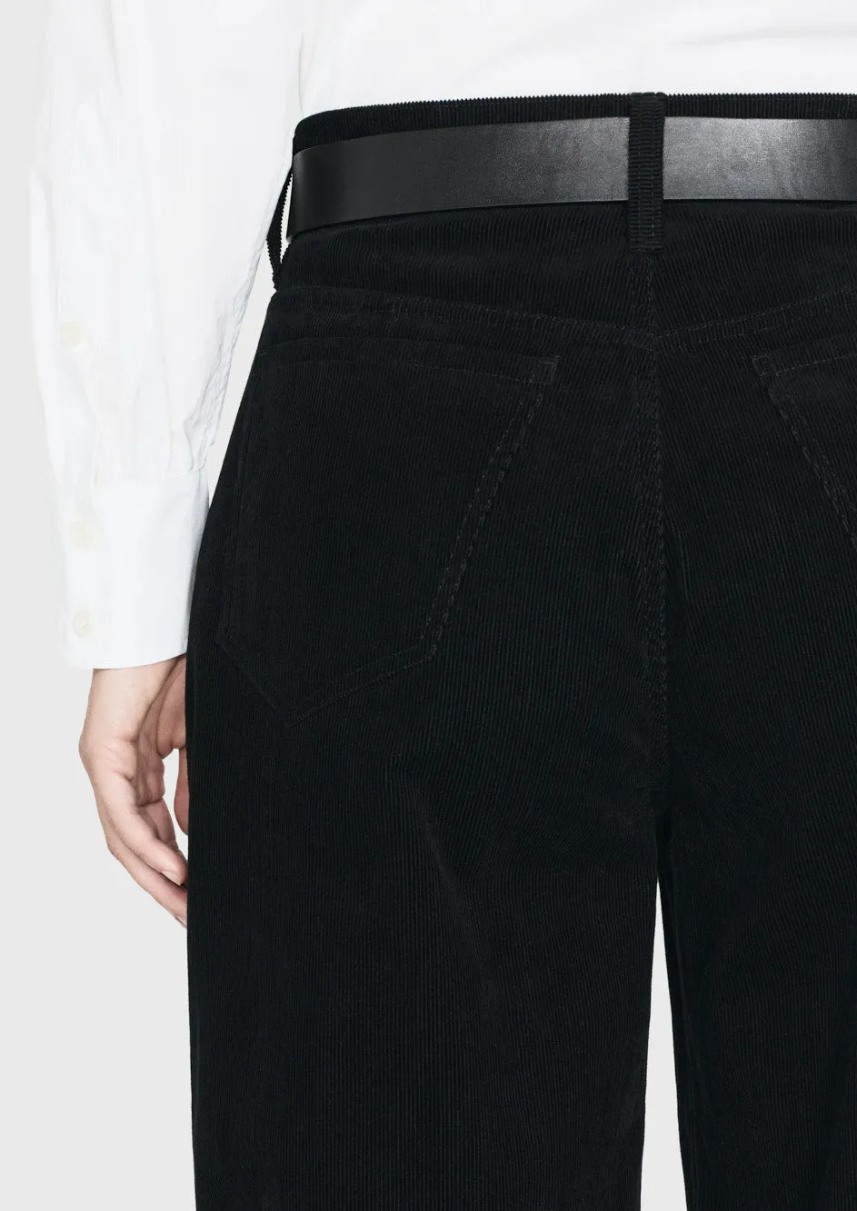 The Corduroy Trouser -- Black